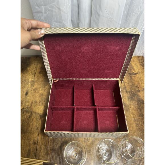 Vtg Hand-Blown Crystal Irish Whiskey Snifters Set of 6 Shamrock 3 Leaf Ireland - Picture 6 of 11